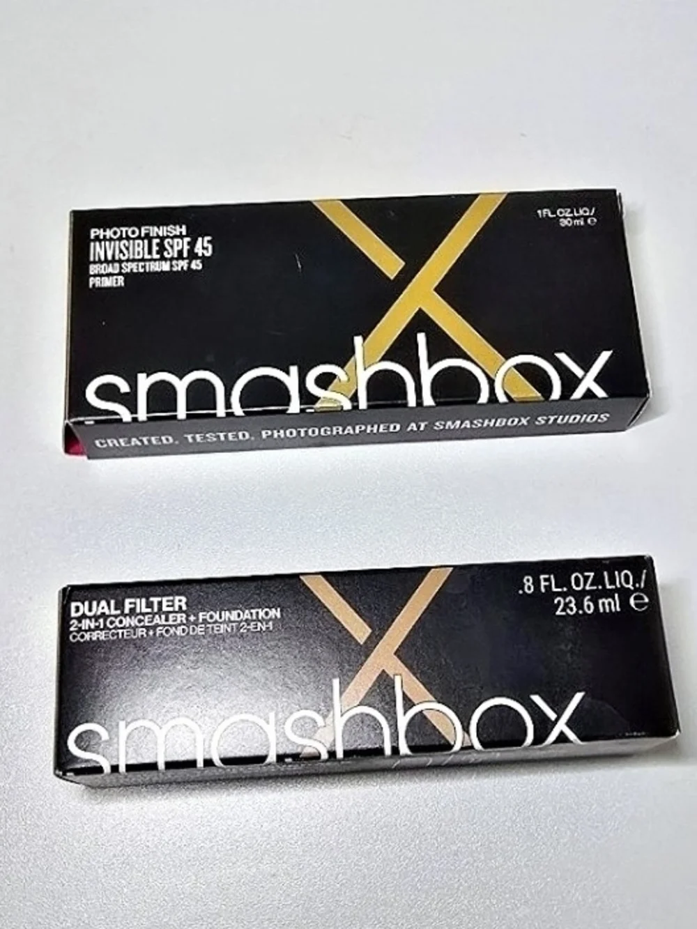 Smashbox Photo Finish Invisible SPF 45 Primer & Dual Filter Foundation